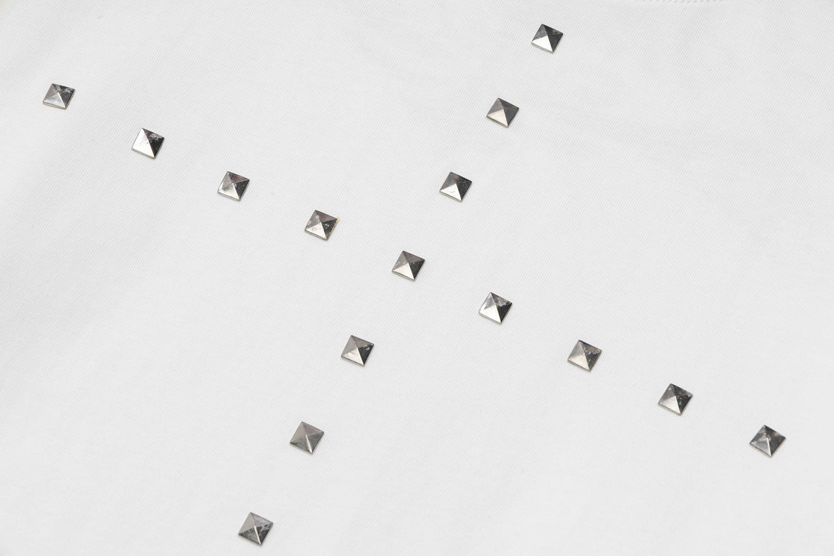 Madxmarx Studded Cross Long Sleeve Tee