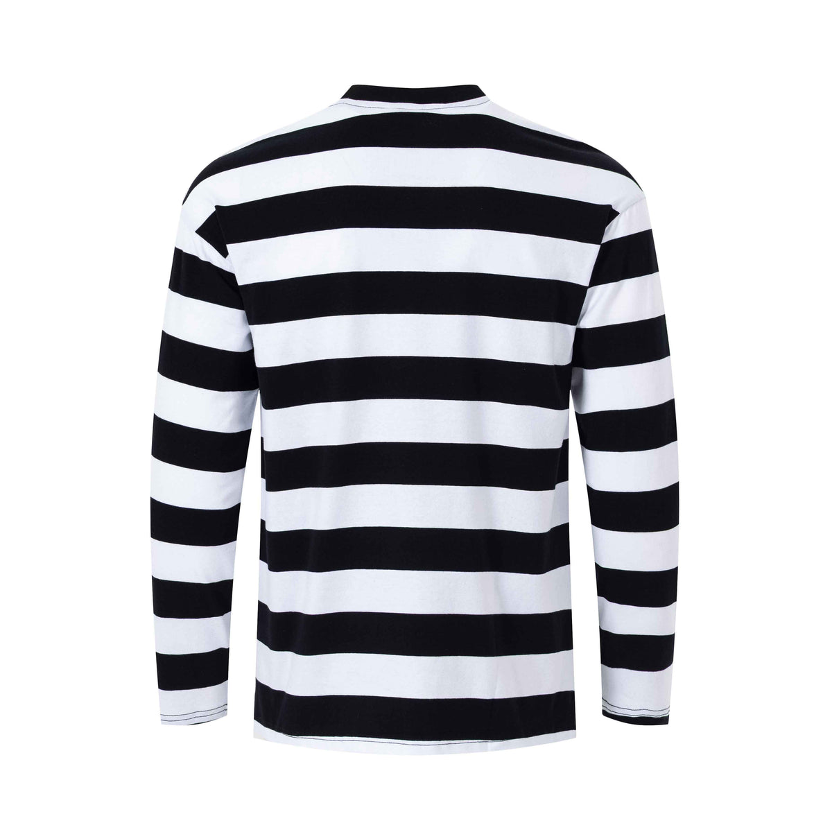 Madxmarx Bold Stripe Graphic Long Sleeve Tee