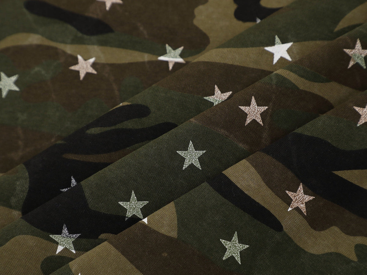 Madxmarx Camo Star Graphic Polo