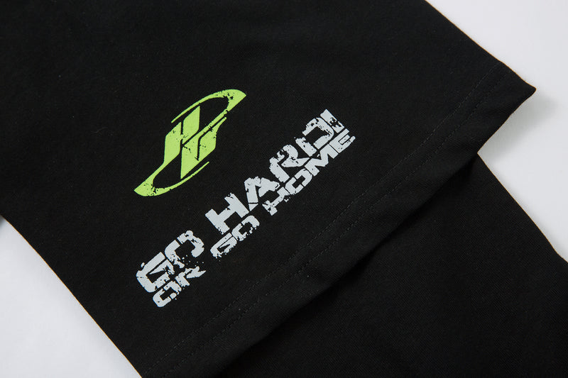 Madxmarx Layered Racing Graphic Long Sleeve Tee