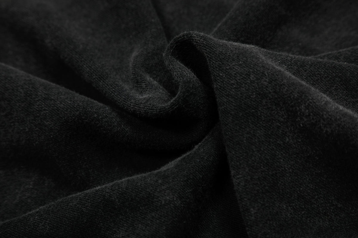 Madxmarx Asymmetric Zip Washed Hoodie Jacket