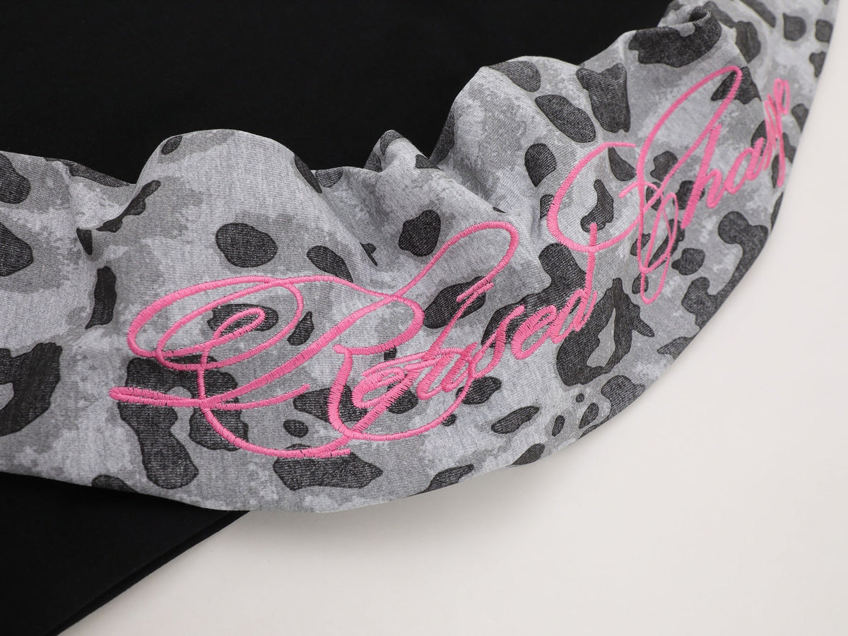 Madxmarx Leopard Raglan Long Sleeve Tee