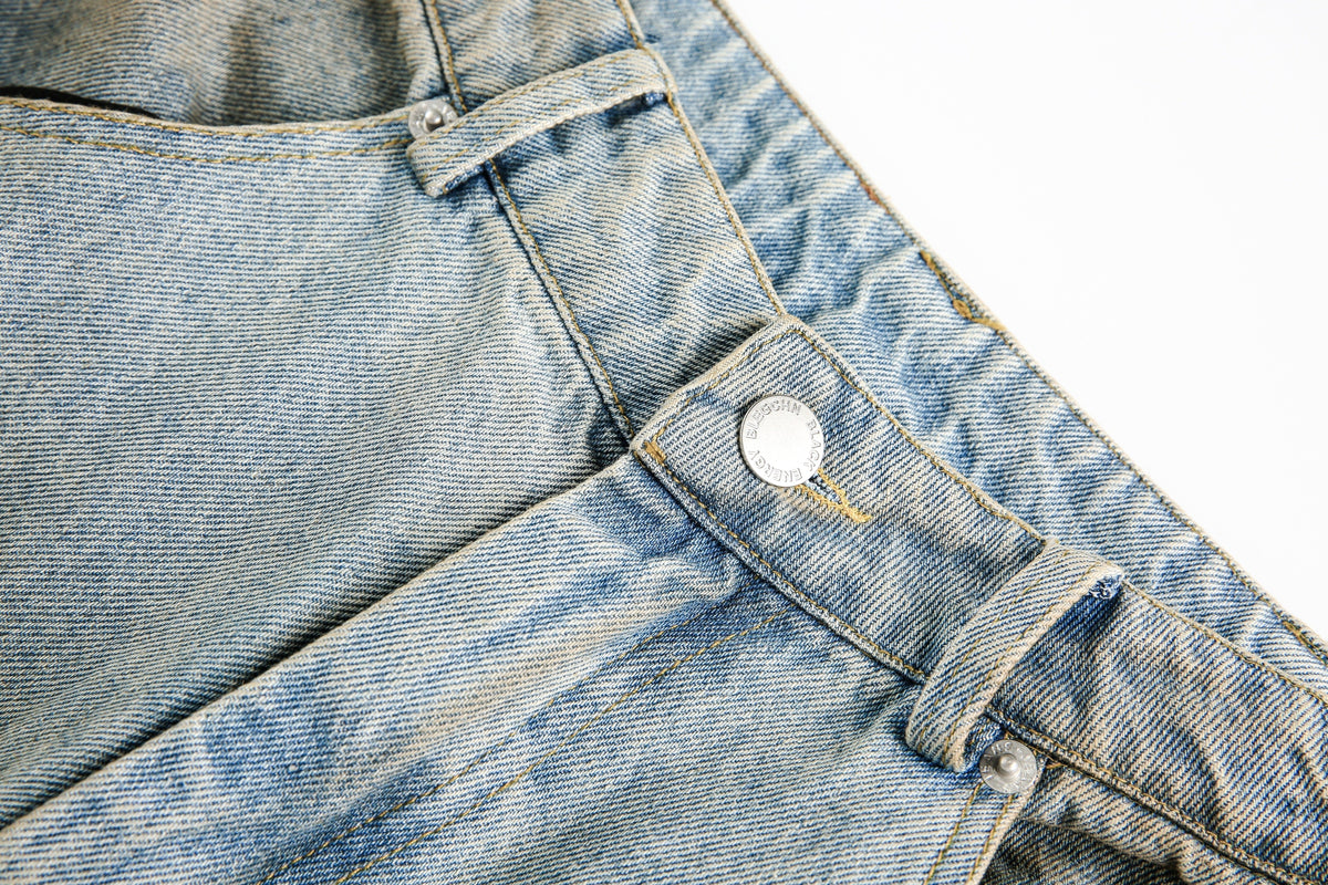 Pantalon en jean délavé Madxmarx