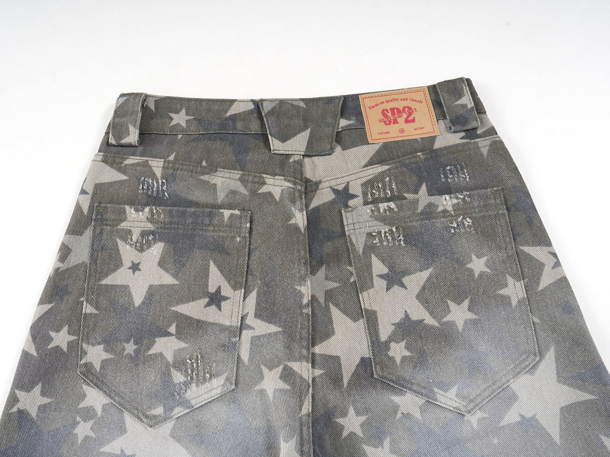 Madxmarx All-Star Washed Denimhose