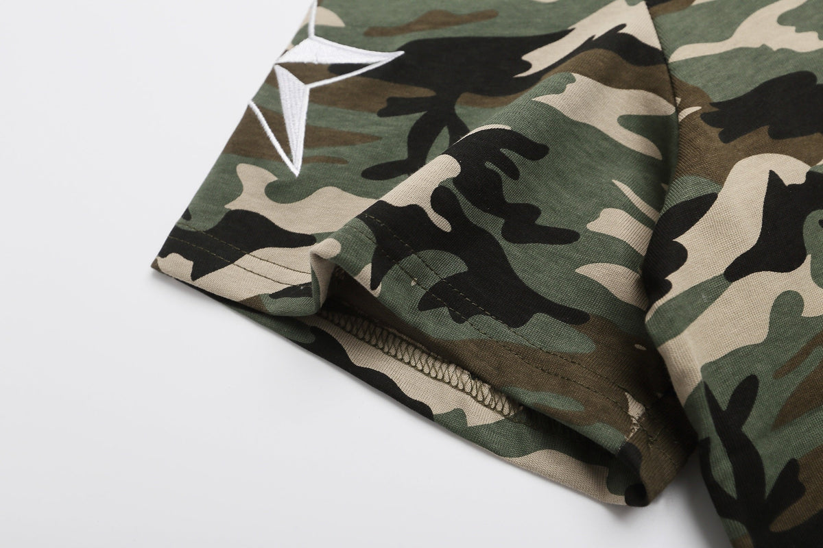 Madxmarx Camo Heritage Polo Shirt