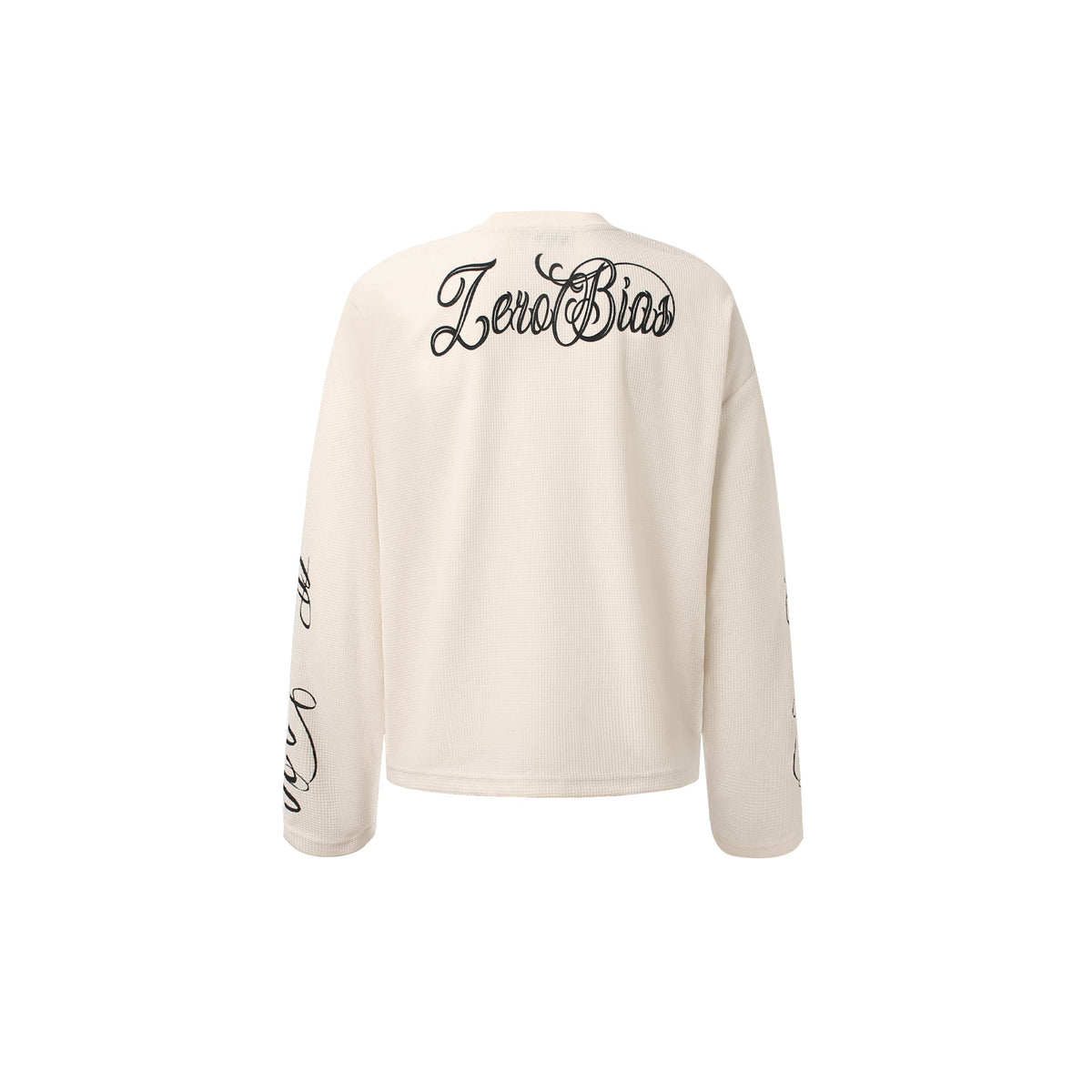 Haut à manches longues gaufré Madxmarx Fashion Villa