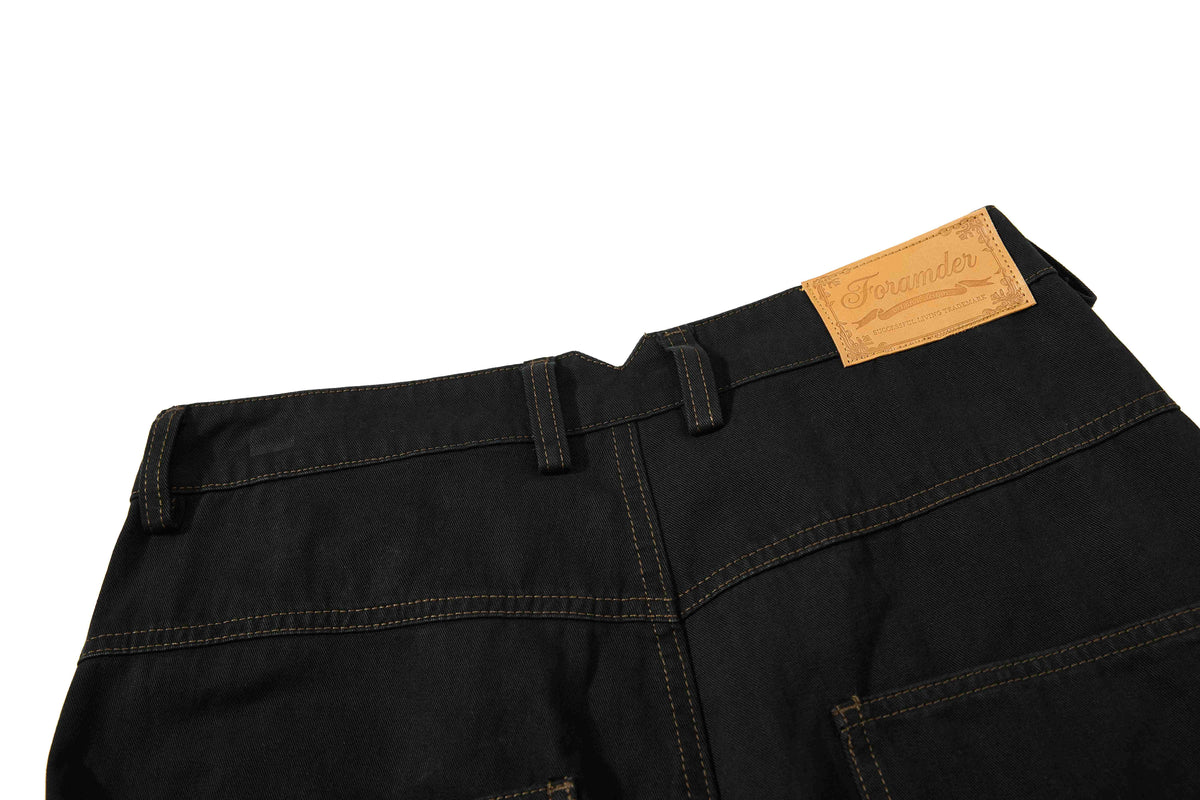 Madxmarx Military Rope Wide-Leg Pants