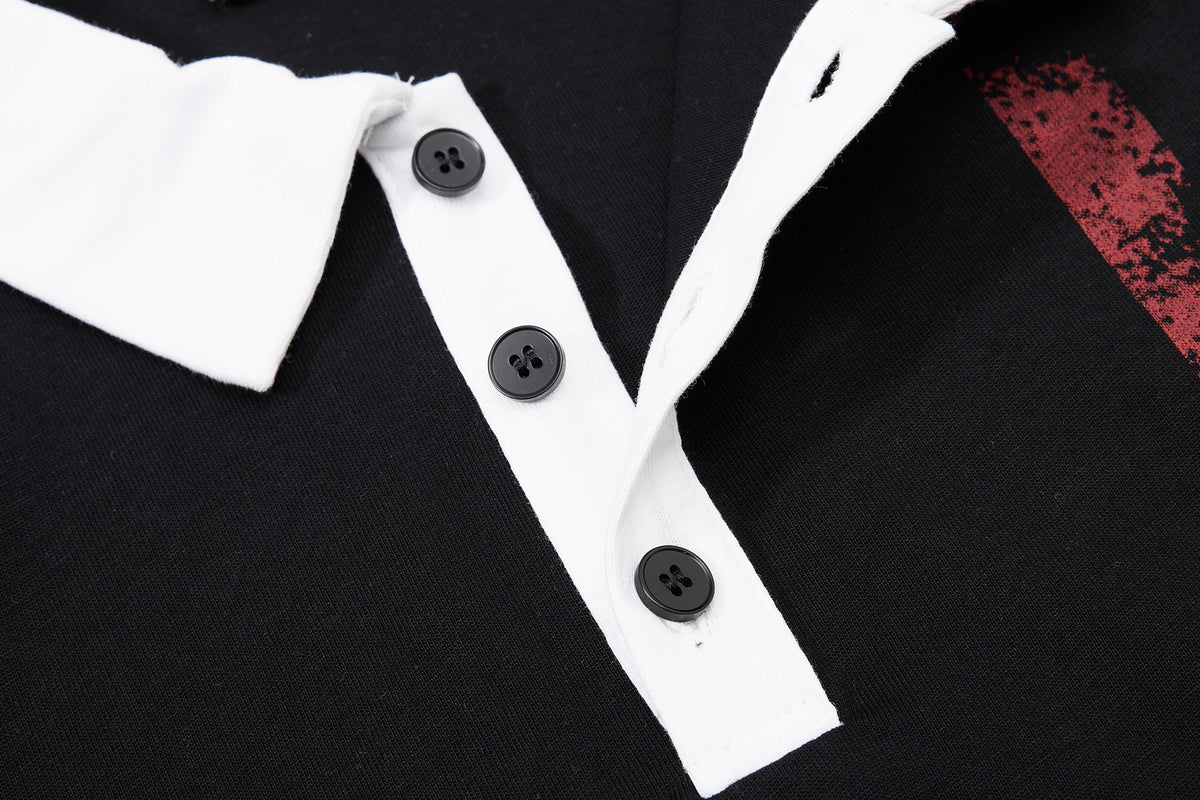 Madxmarx Music Graphic Polo Shirt