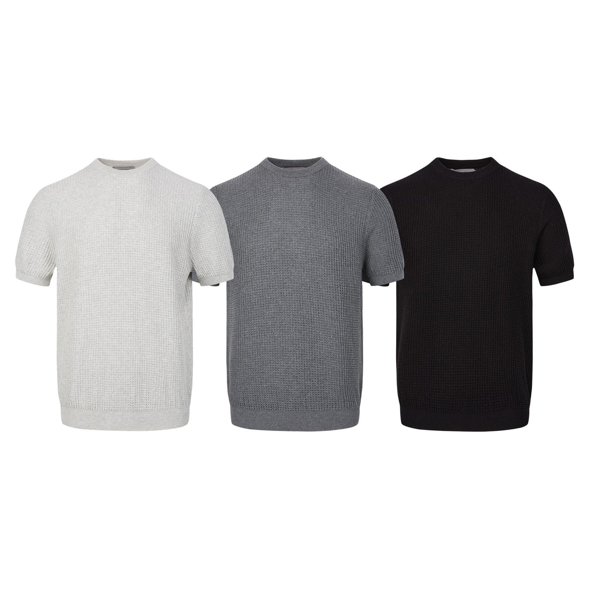 Madxmarx Minimal Knit Short-Sleeve Sweater