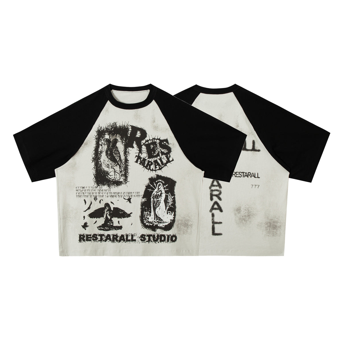 Madxmarx Raglan Graphic Tee