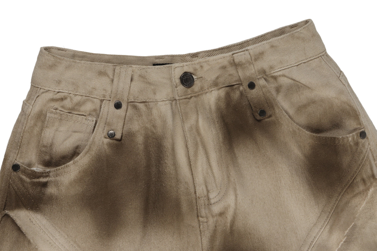 Pantalon cargo style tonneau vieilli Madxmarx