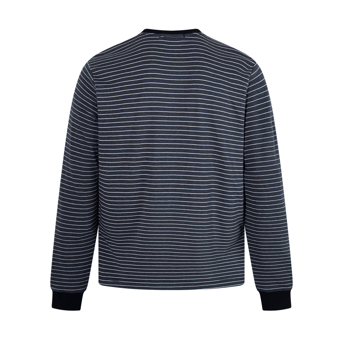 Madxmarx Striped Graphic Long Sleeve Tee