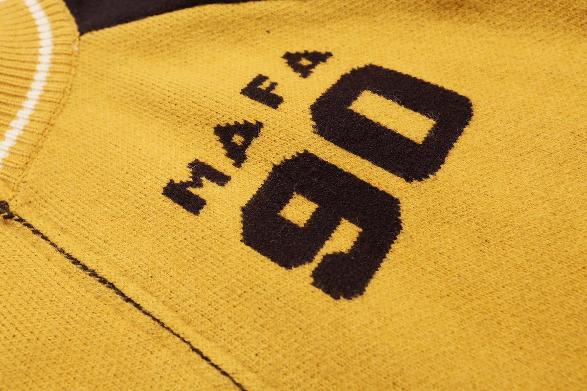 Madxmarx Retro Zip Knit Jacket