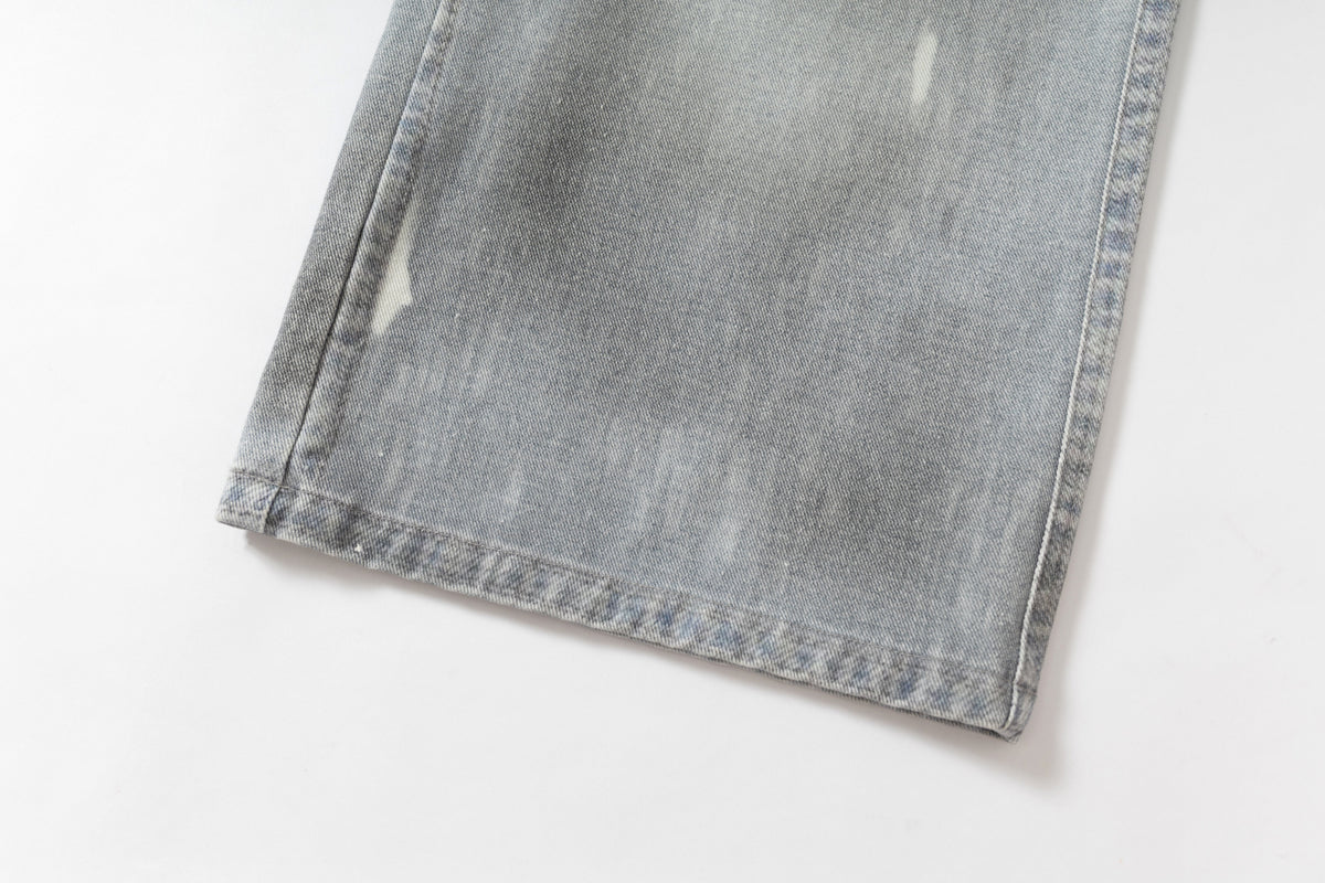 Madxmarx Plüsch-Anhänger aus Used-Look-Denim