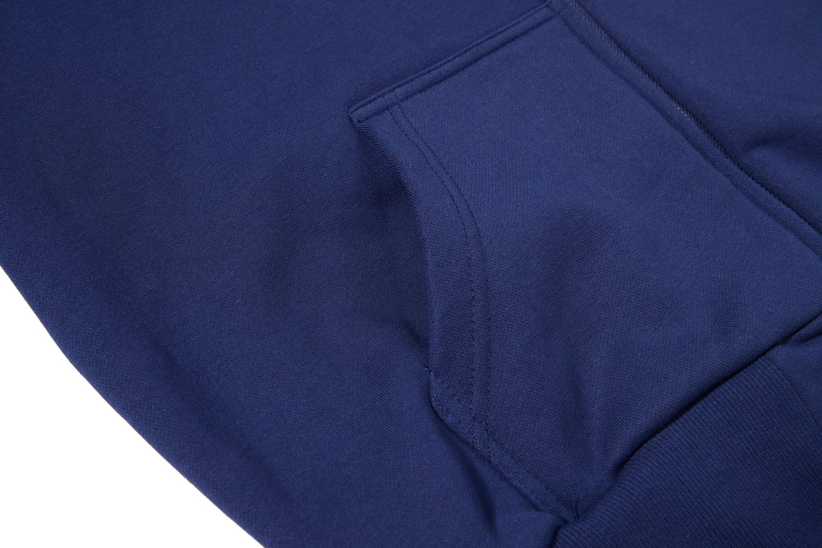 Madxmarx Script Sleeve Zip-Up Hoodie