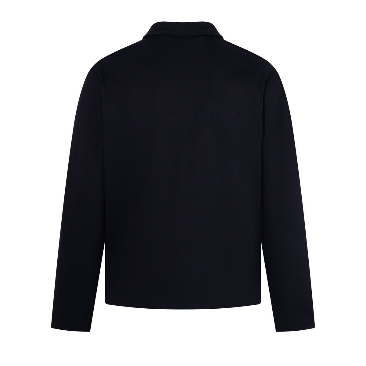 Madxmarx Lace-Up Graphic Polo Long Sleeve