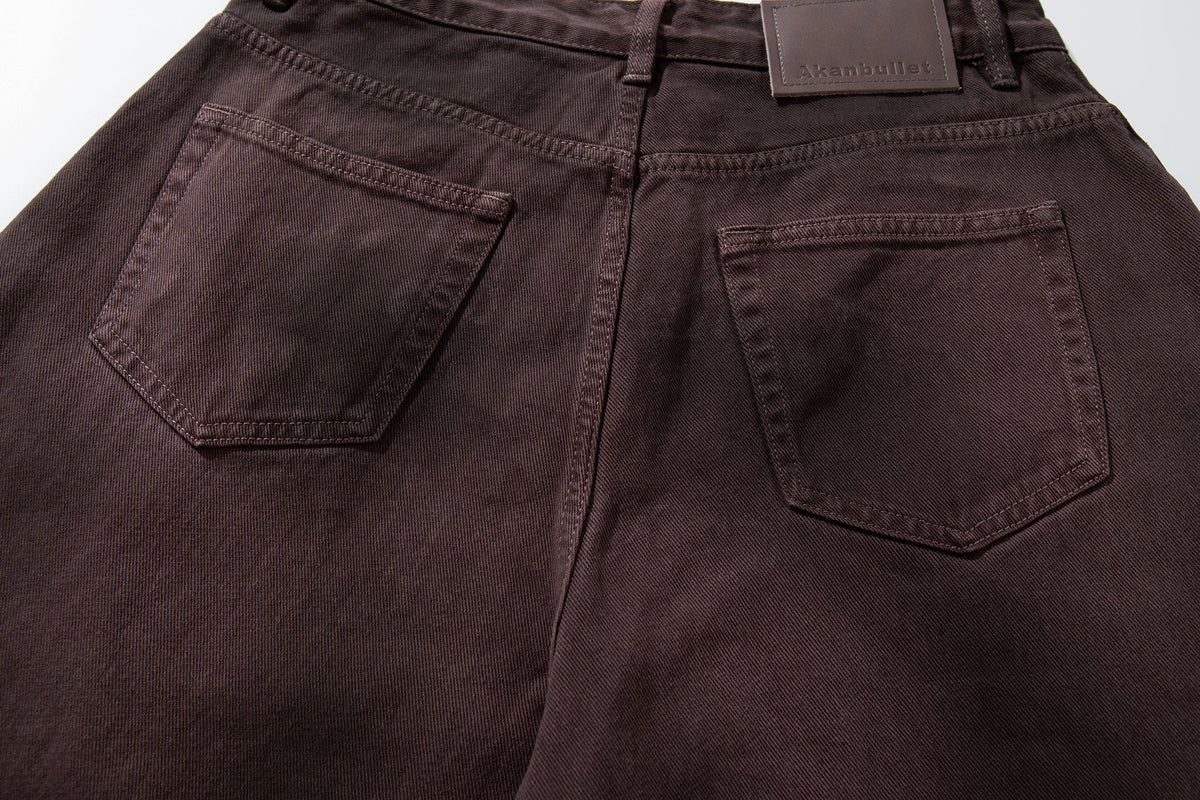 Madxmarx Gradient Washed Wide-Leg Jeans