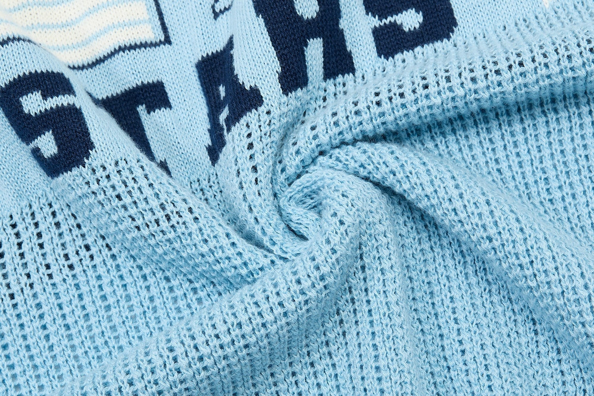 Madxmarx “Varsity Knit Polo”