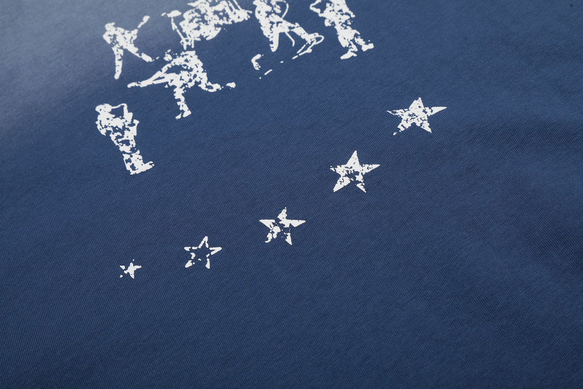Madxmarx “Star Fade Back Graphic Tee”