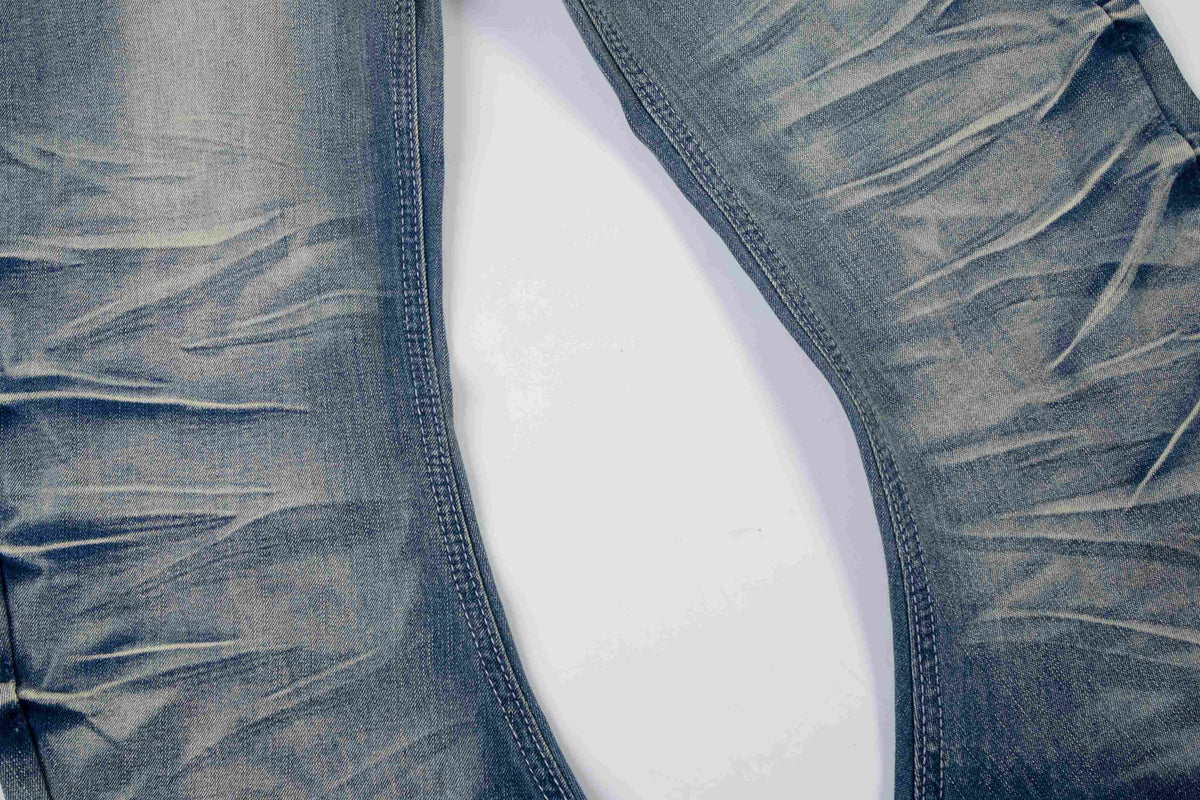 Madxmarx Stacked Moto Zip Jeans