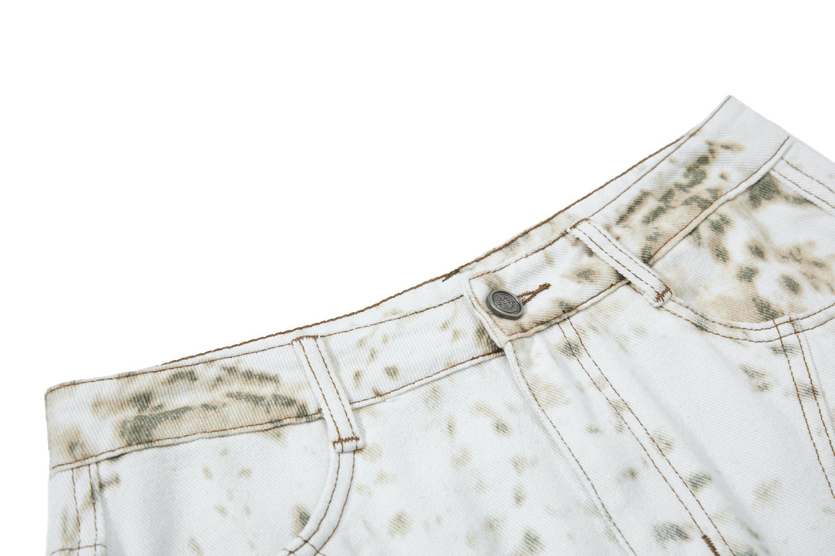 Jeans Madxmarx Vintage à effet éclaboussures