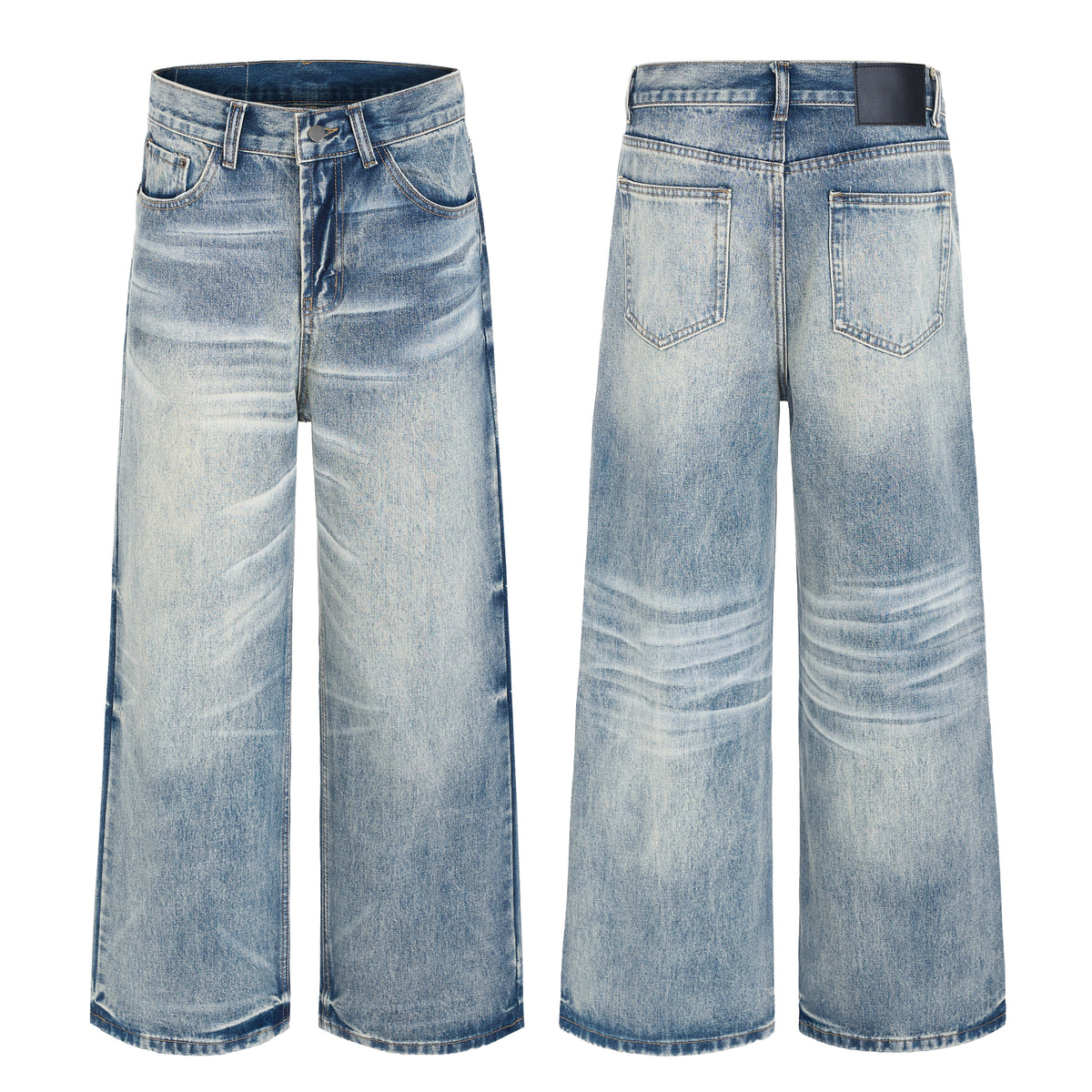 Jean large délavé vintage Madxmarx