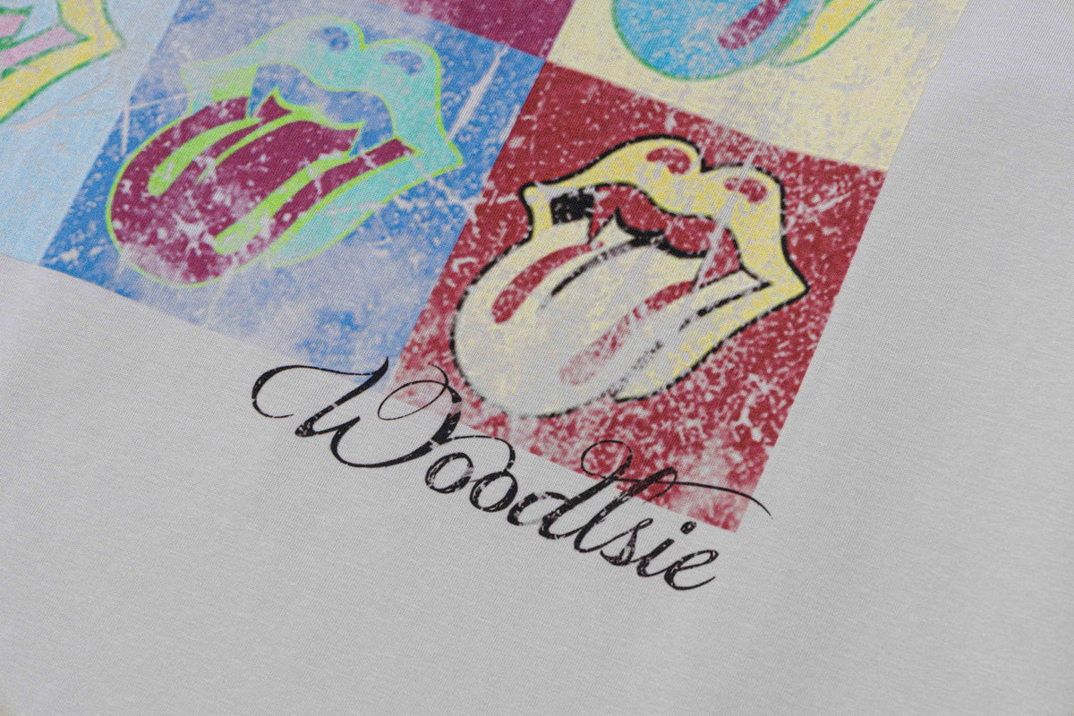 Madxmarx Pop Art Tongue Graphic Long Sleeve Tee