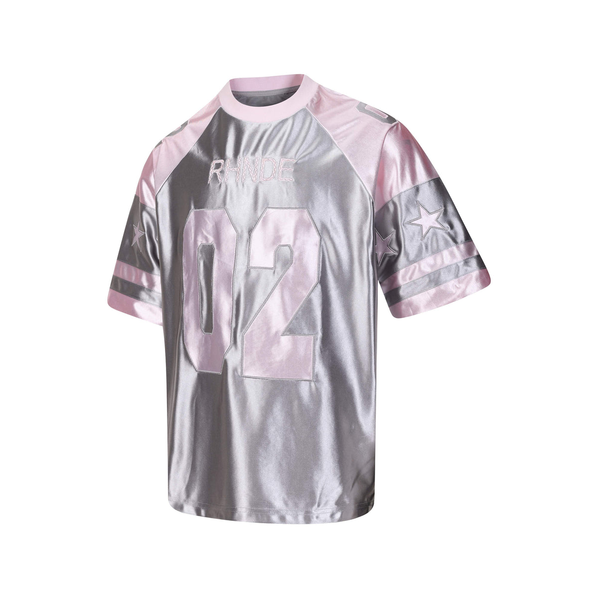 Madxmarx Metallic Varsity Jersey Tee
