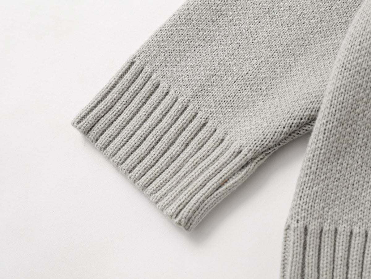 Madxmarx Eye Vision Knit Zip Cardigan