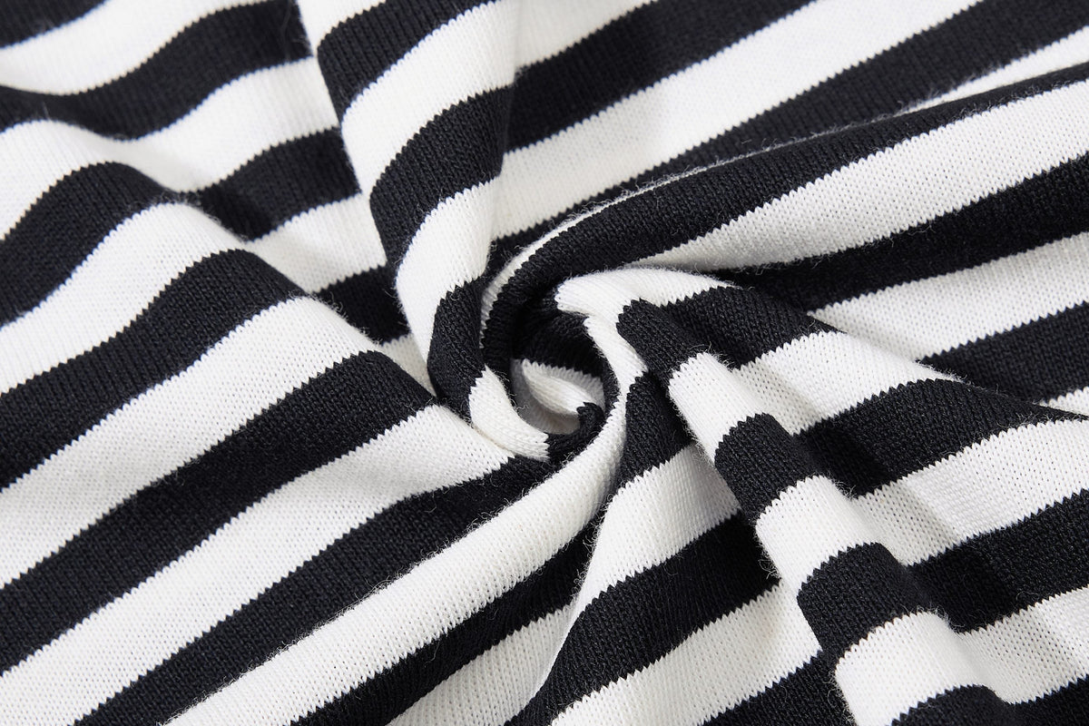 Madxmarx Rhinestone Stripe Tee
