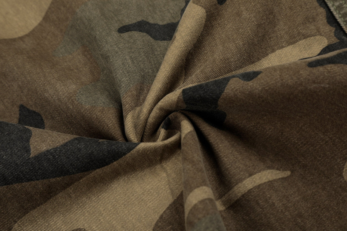 Madxmarx Oversized Camo Cargo Jeans