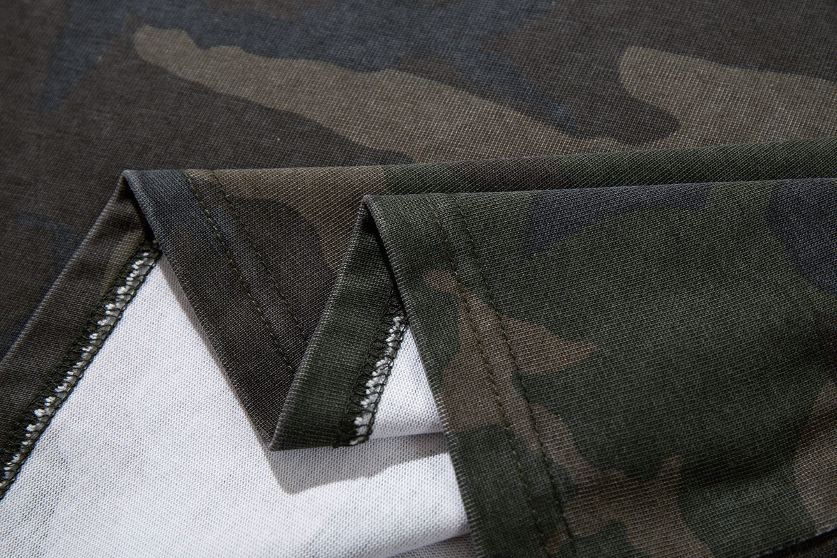 Madxmarx Camo Long Sleeve Tee