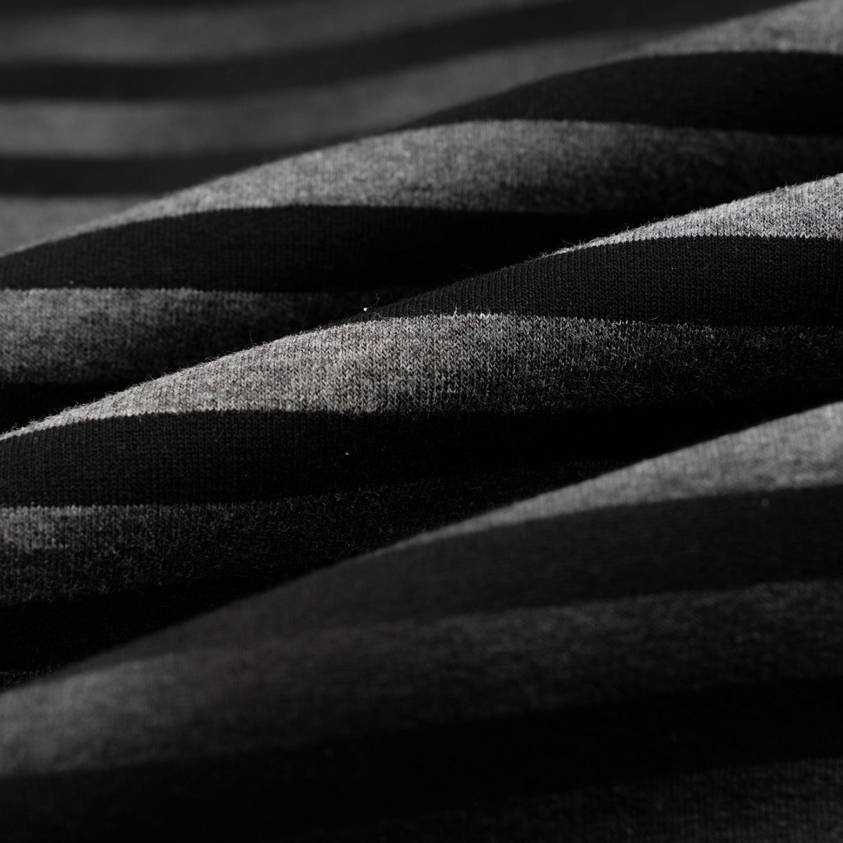 Madxmarx Striped Graphic Zip-Up Hoodie