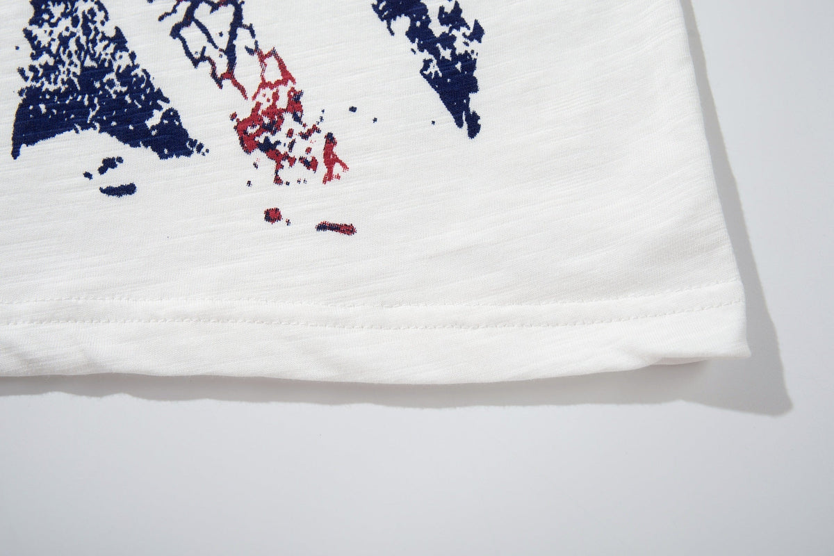 Madxmarx Vintage Union Jack Graphic Long Sleeve