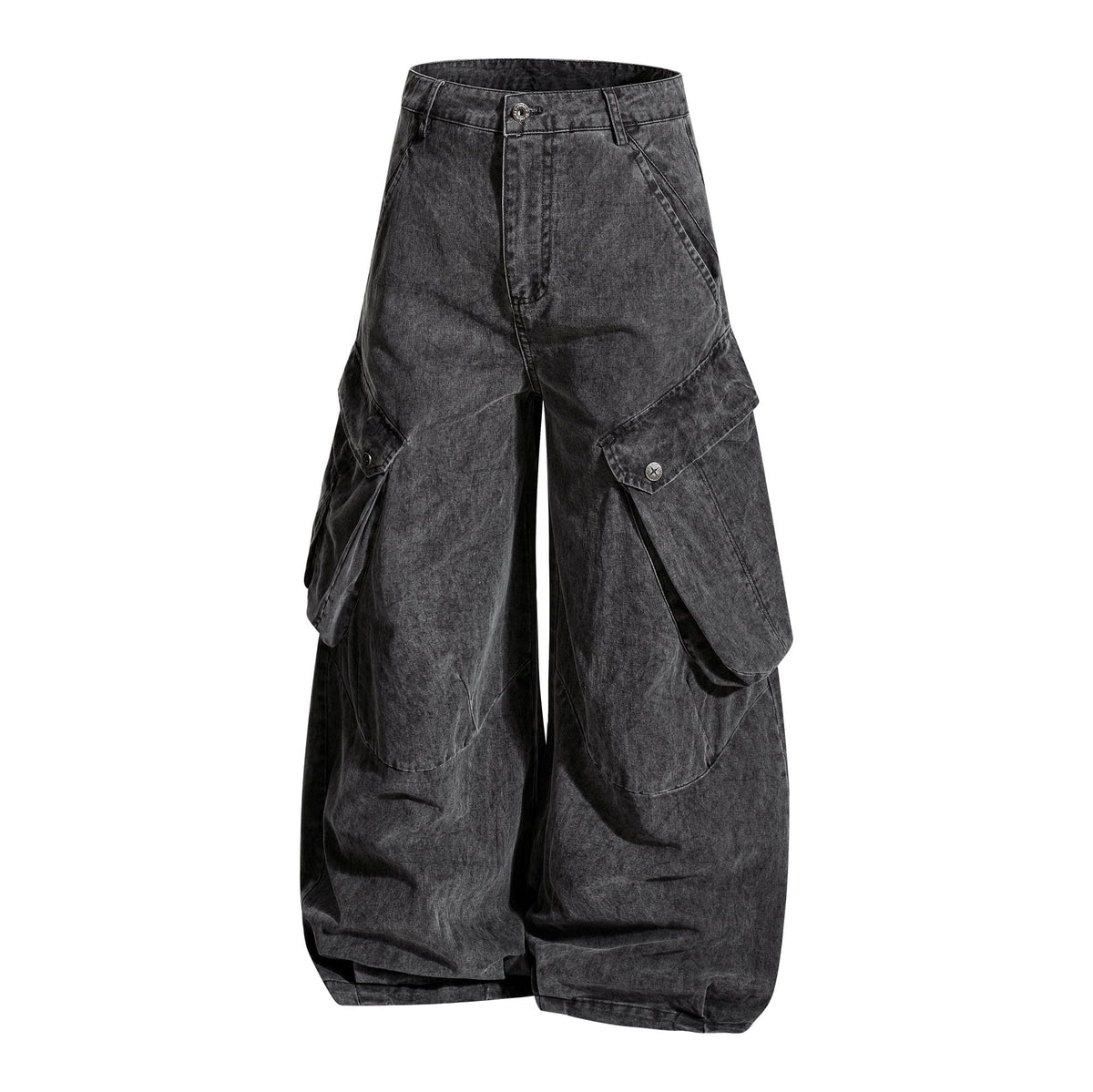 Pantalon cargo large délavé Madxmarx