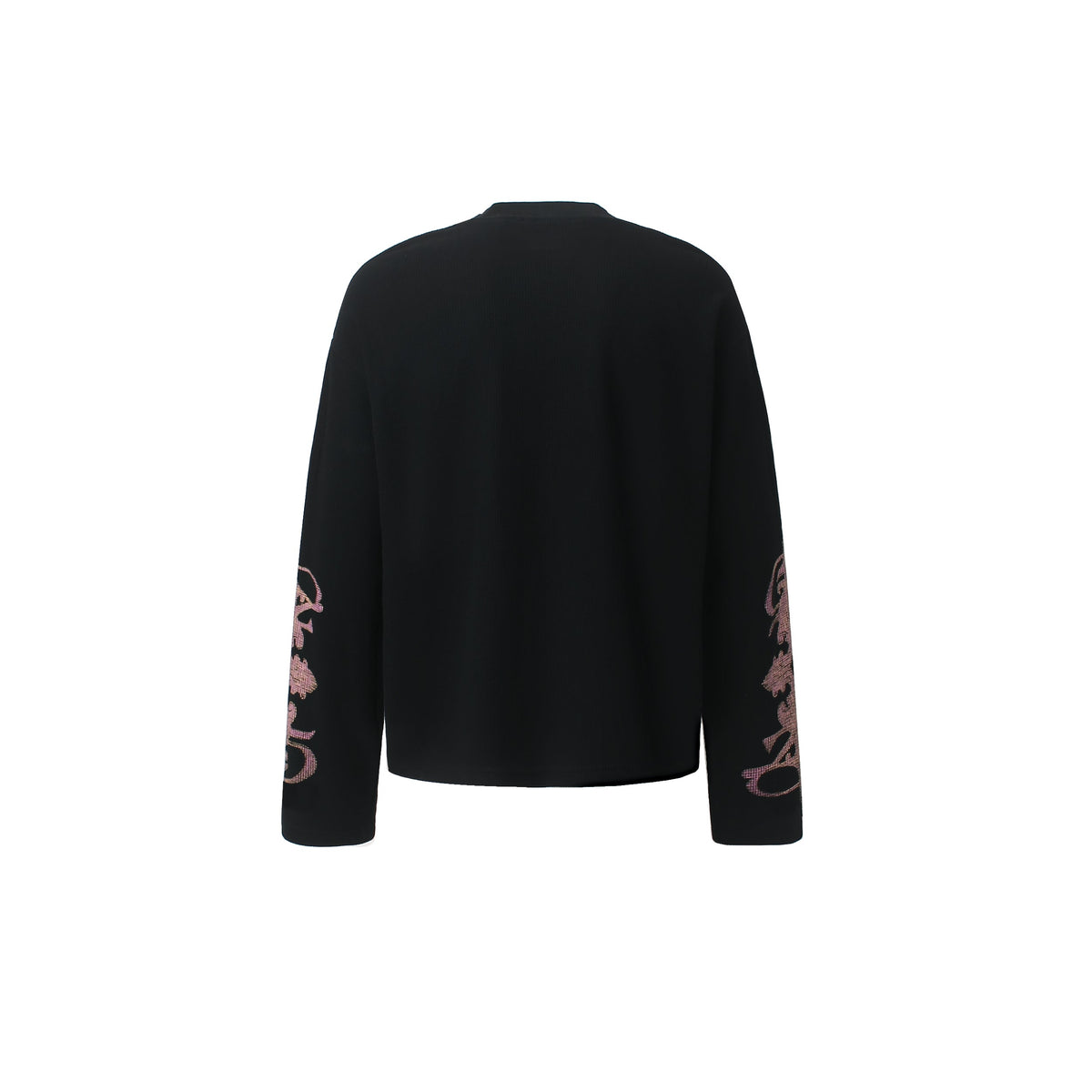 Madxmarx Gothic Cross Waffle Long Sleeve