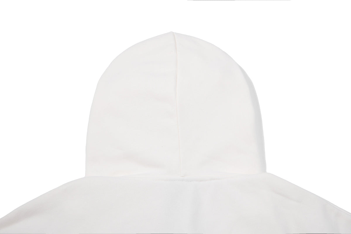 Madxmarx Star Sleeve Graphic Zip-Up Hoodie