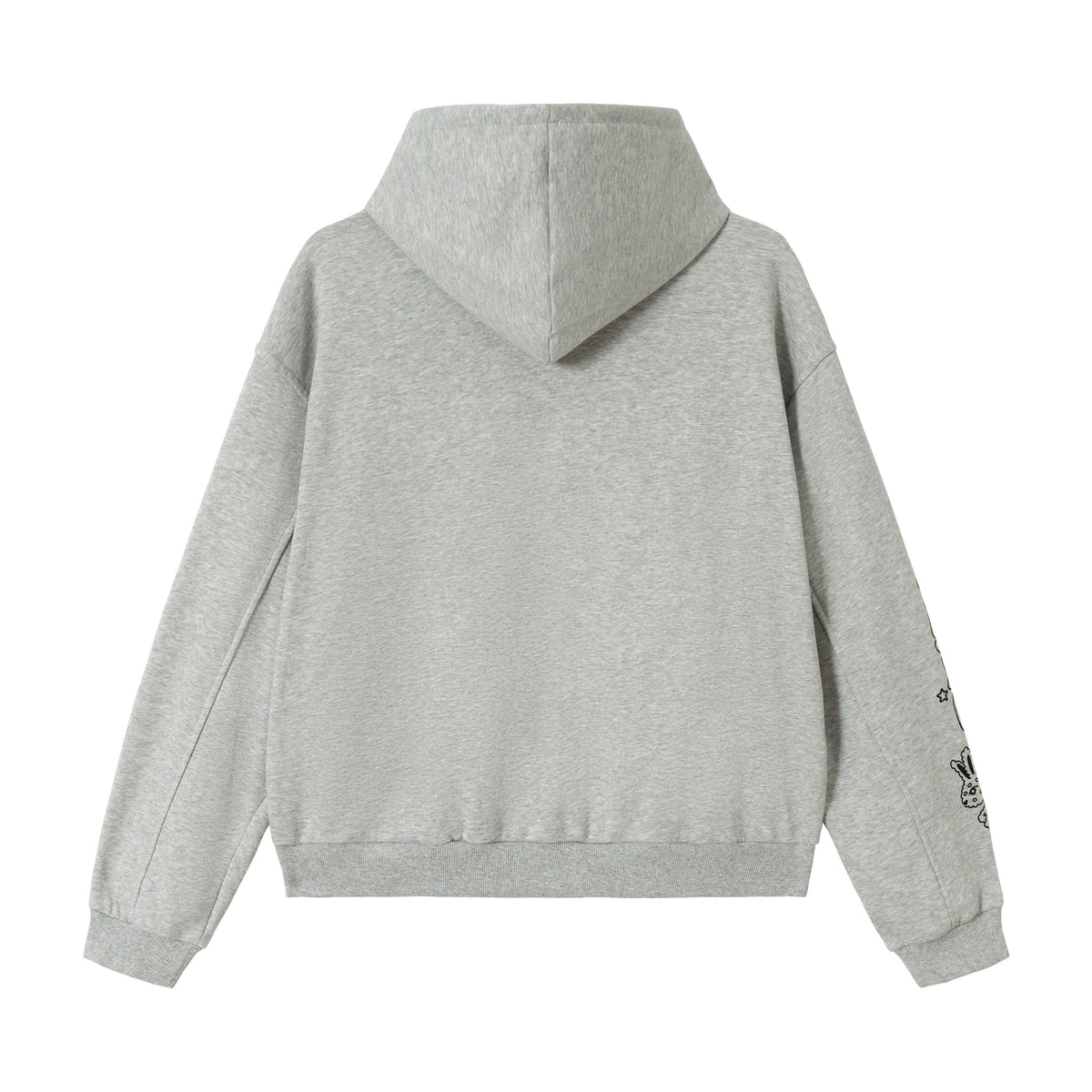 Madxmarx Doodle Graphic Zip Hoodie