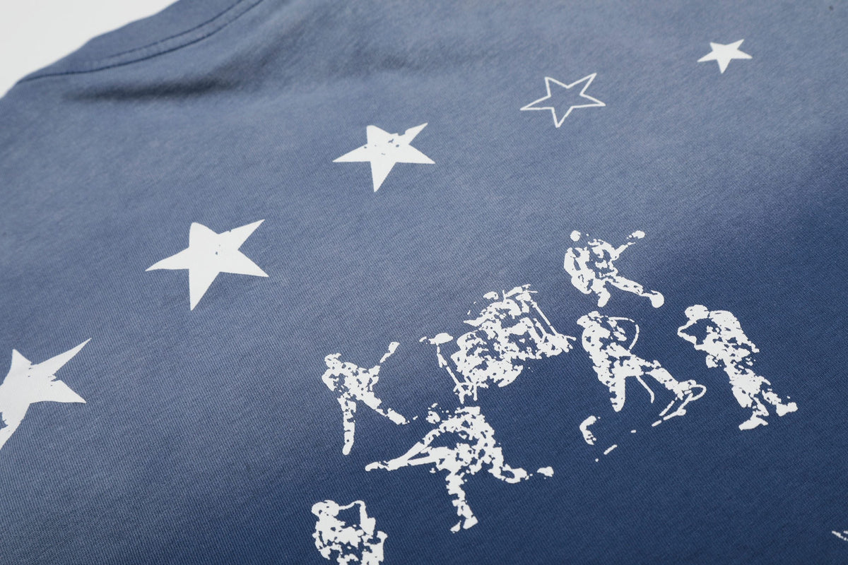 Madxmarx “Star Fade Back Graphic Tee”