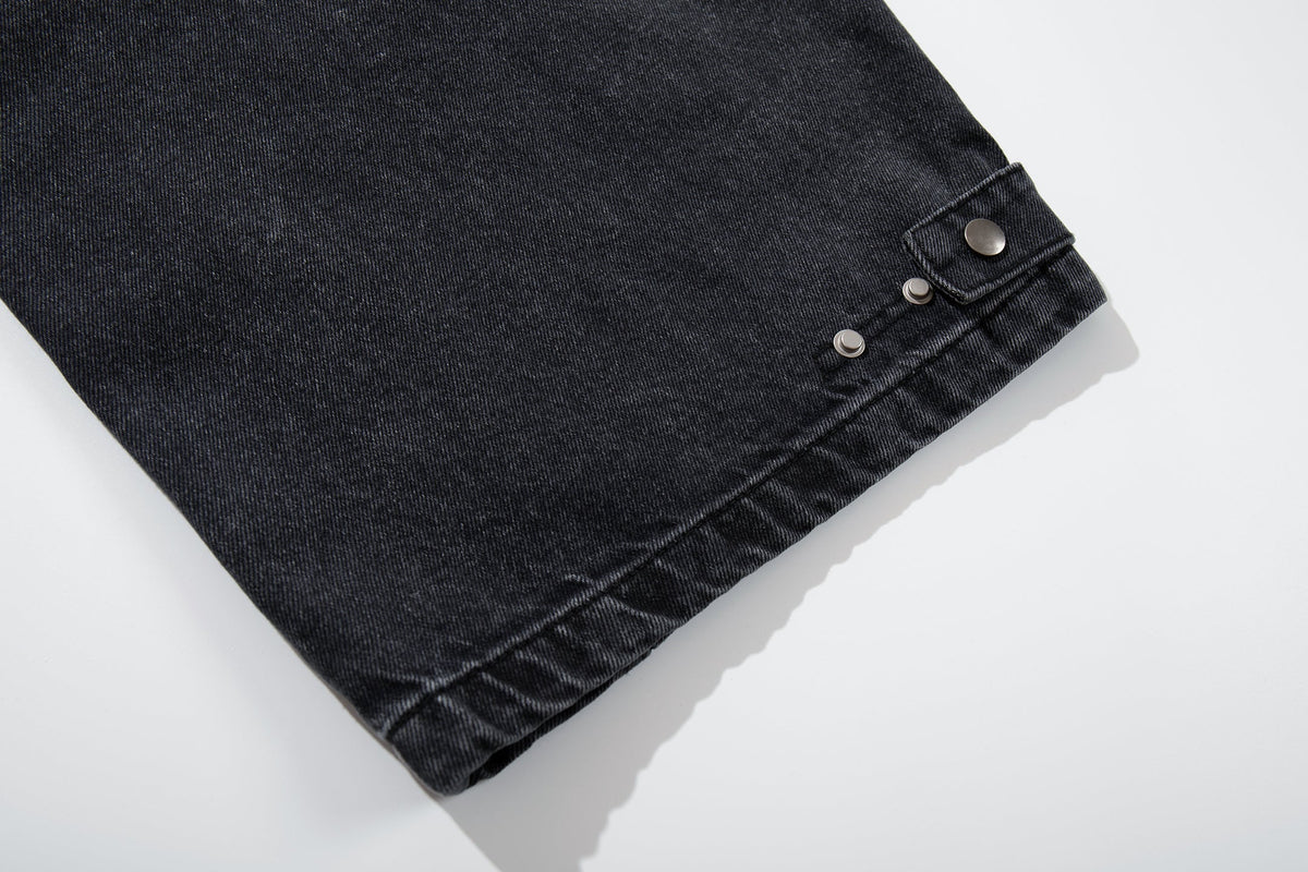 Jean cargo ample à empiècements Madxmarx