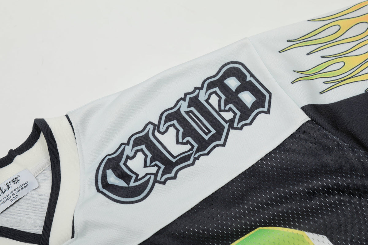 Madxmarx Rainbow Number Jersey Top