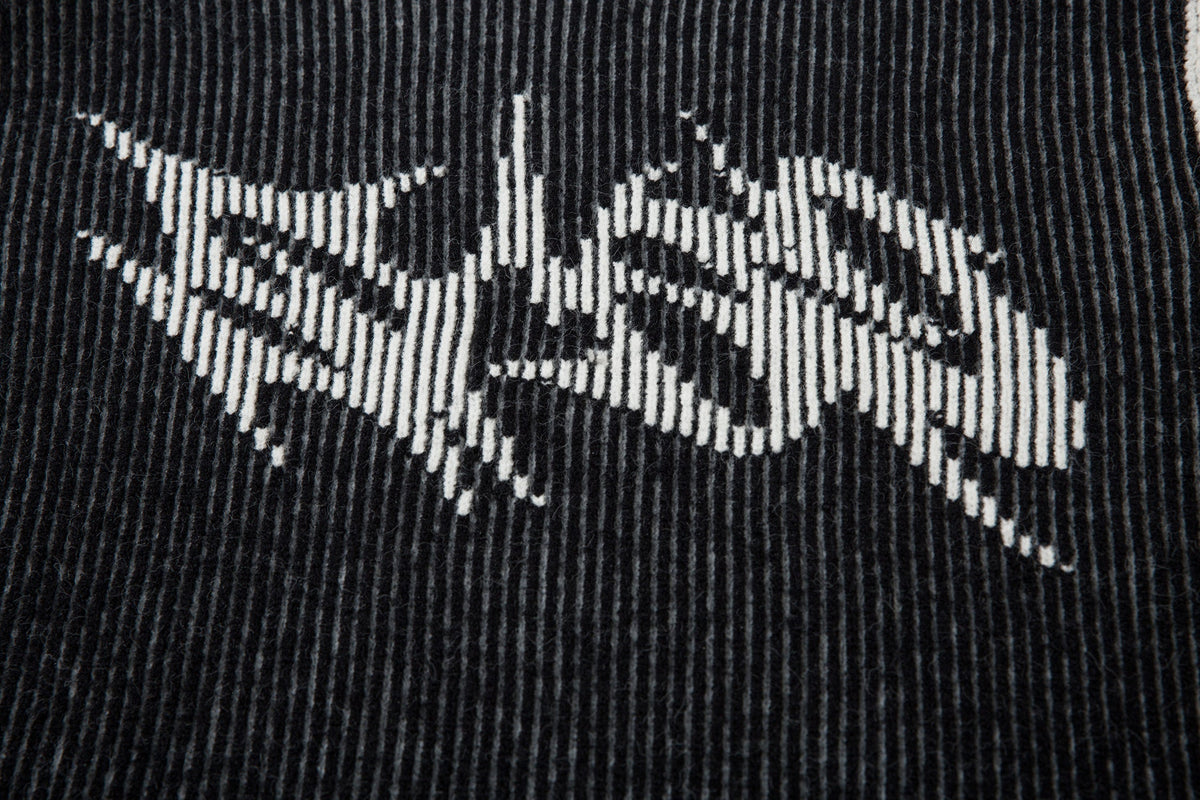 Madxmarx Lightning Ribbed Knit Sweater