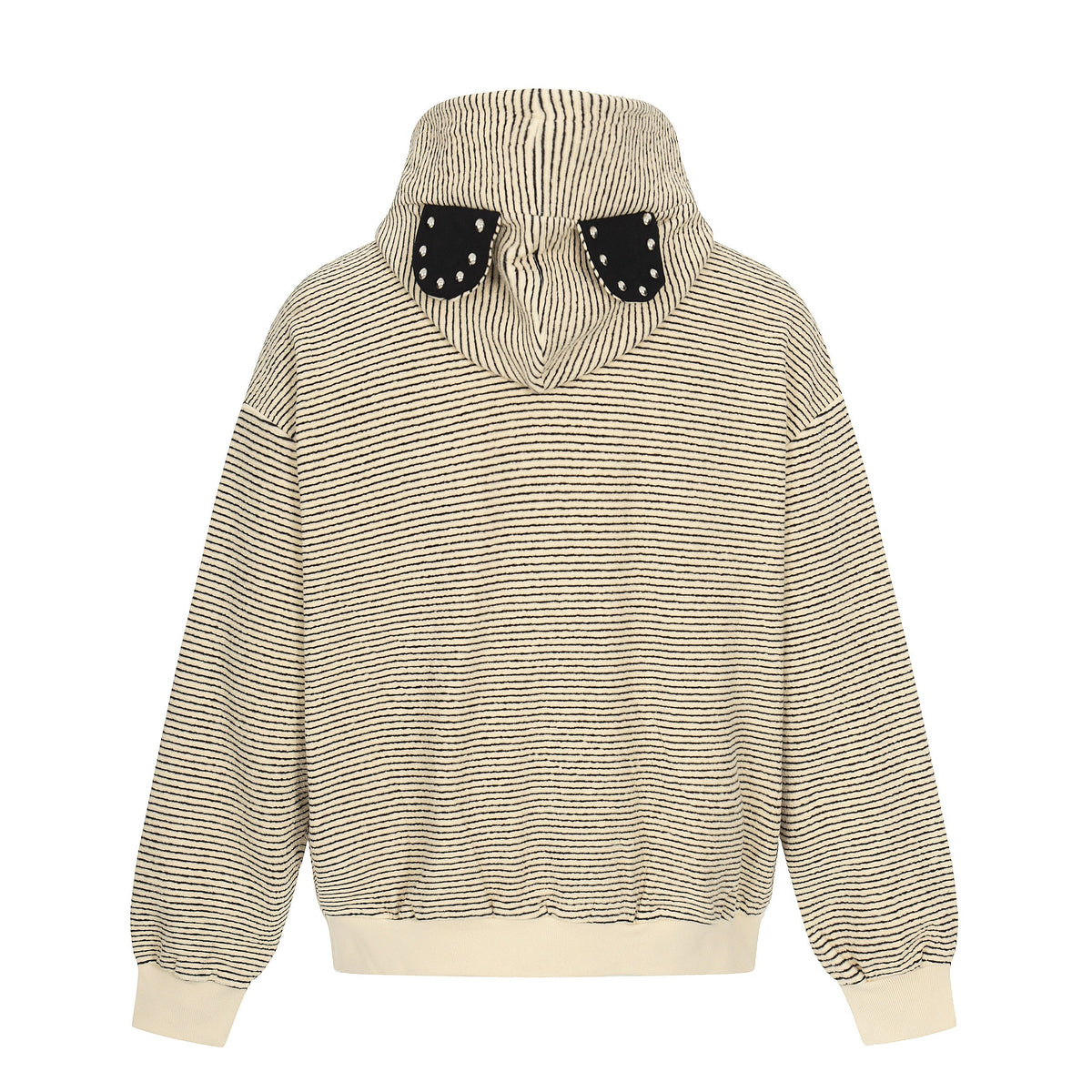 Madxmarx Striped Zip Hoodie