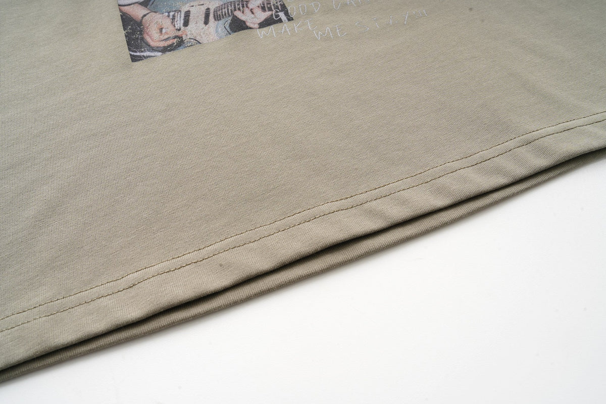 Madxmarx Raglan Graphic Long Sleeve Tee