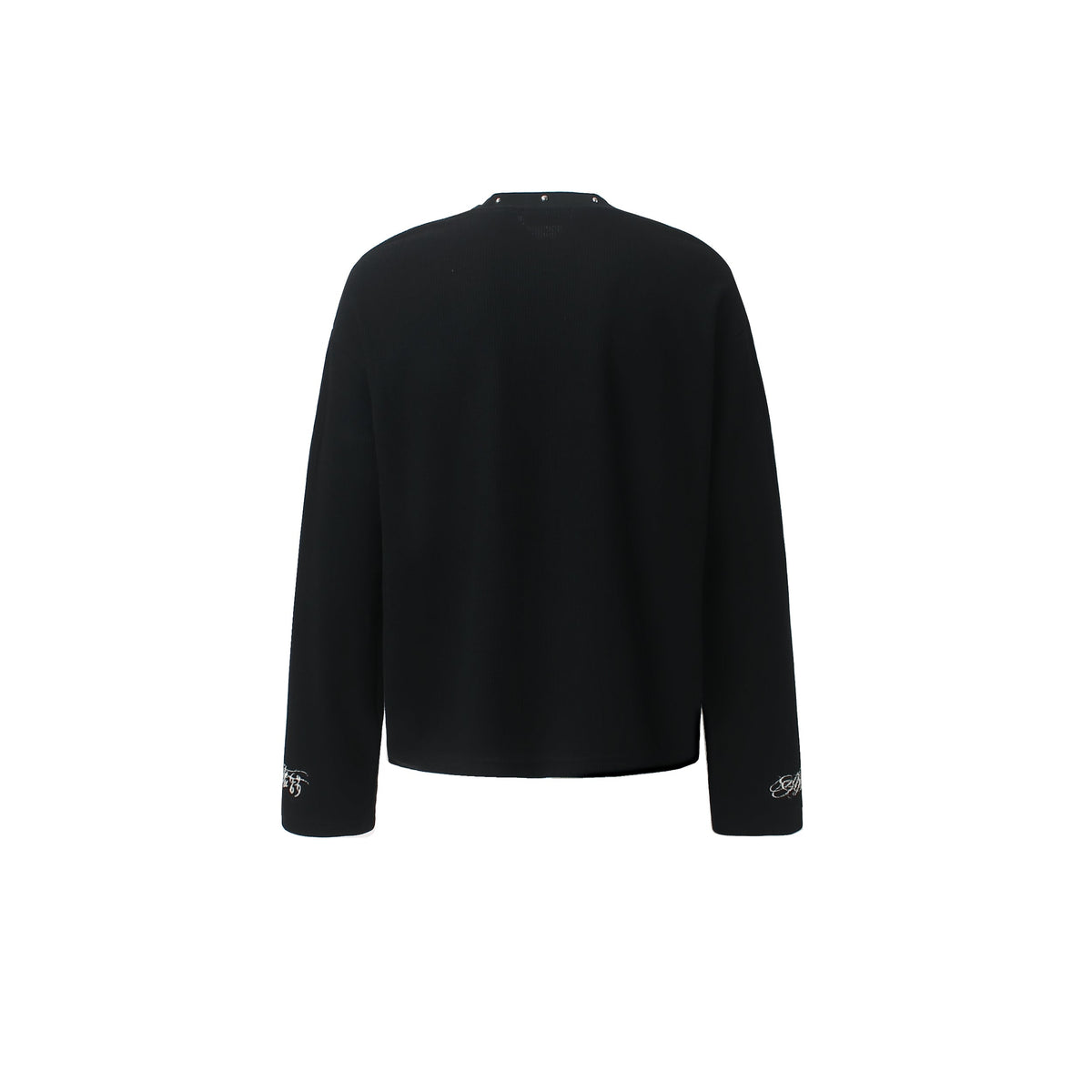 Madxmarx Leopard Cross Waffle Long Sleeve