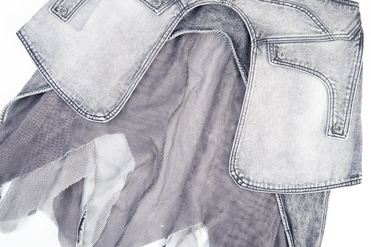 Madxmarx Convertible Utility Baggy Jeans