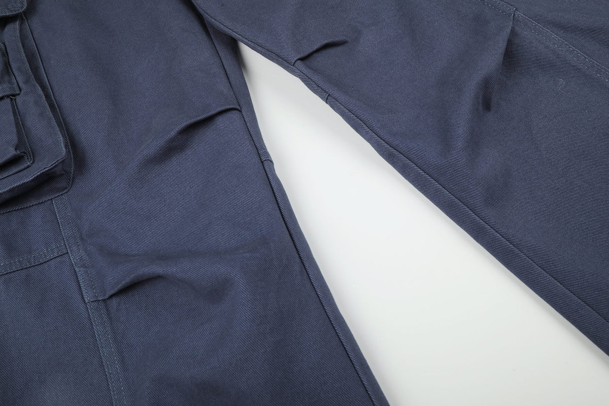 Madxmarx Washed Multi-Pocket Cargo Pants