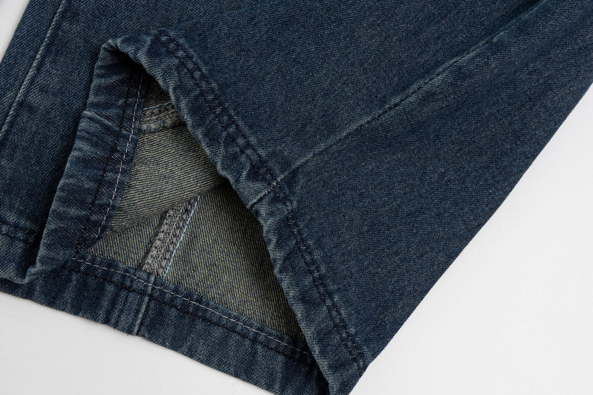 Jeans de pierna ancha con parche de estrella Madxmarx