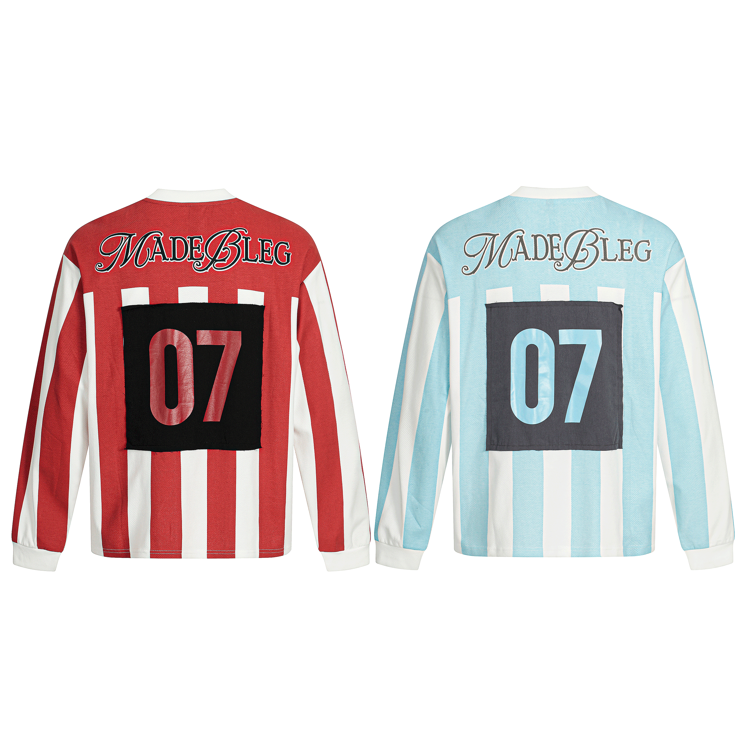 Madxmarx “BLEG” Color-Block Long Sleeve Tee
