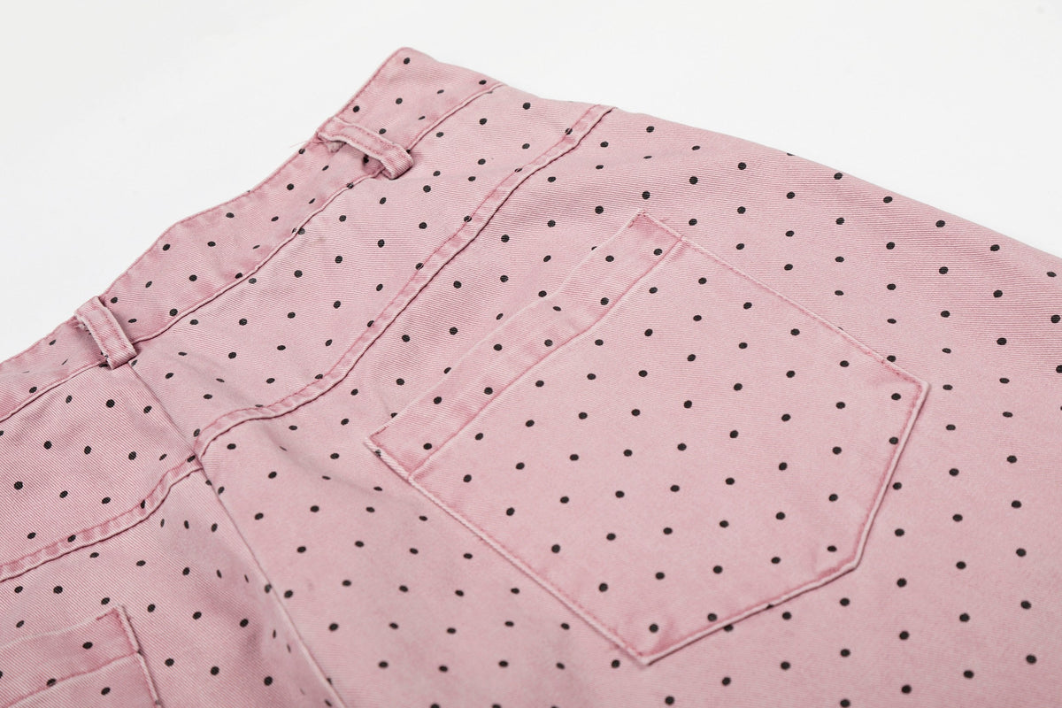 Madxmarx „Polka Star Wide-Leg Pants“